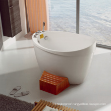 Eco Friendly Baby Small Jetted Whirlpool with Seat Oval Bathtub